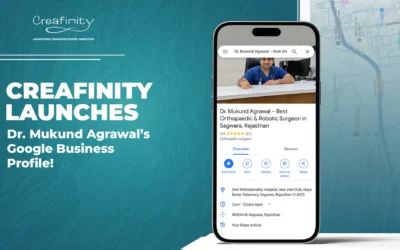 Creafinity Launches Dr. Mukund Agrawal’s GMB Profile!