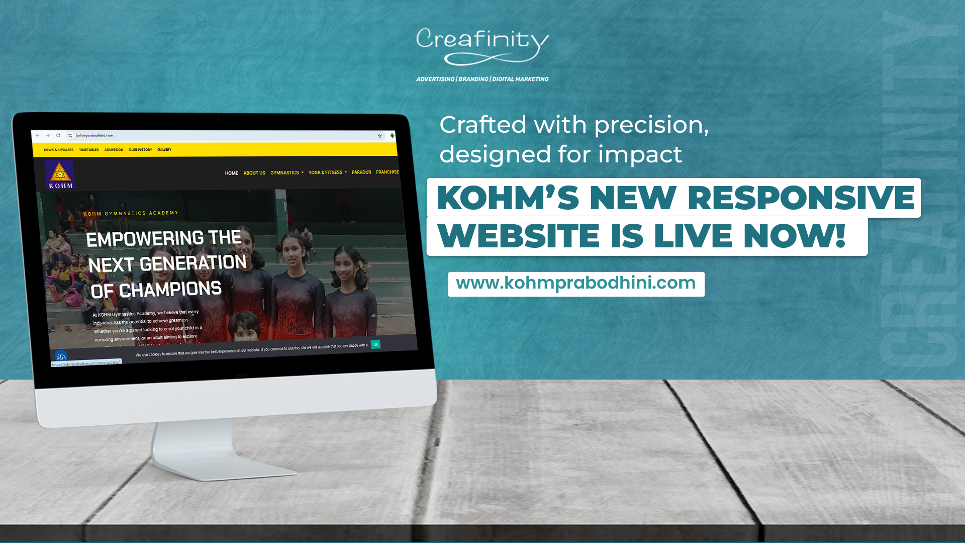 Website Delivery Post for KOHM Prabodhani