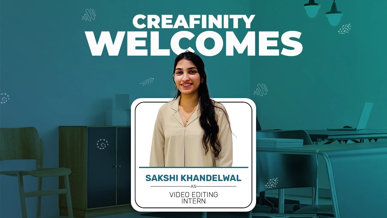 'Welcome Aboard' content for Sakshi Khandelwal