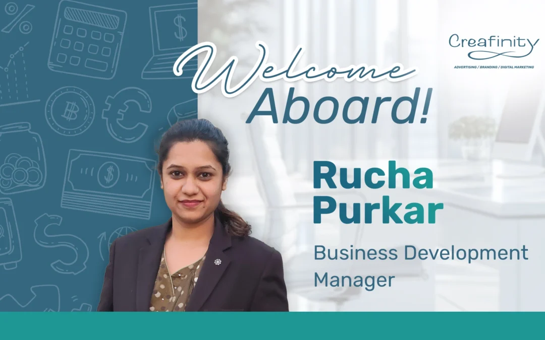 Welcome to Creafinity, Rucha Purkar