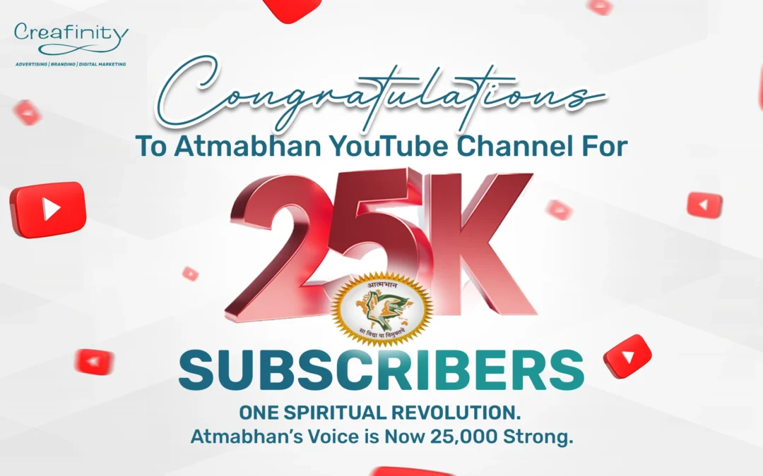 Creafinity’s Key Client – Atmabhan Hits 25K Subscribers on YouTube!