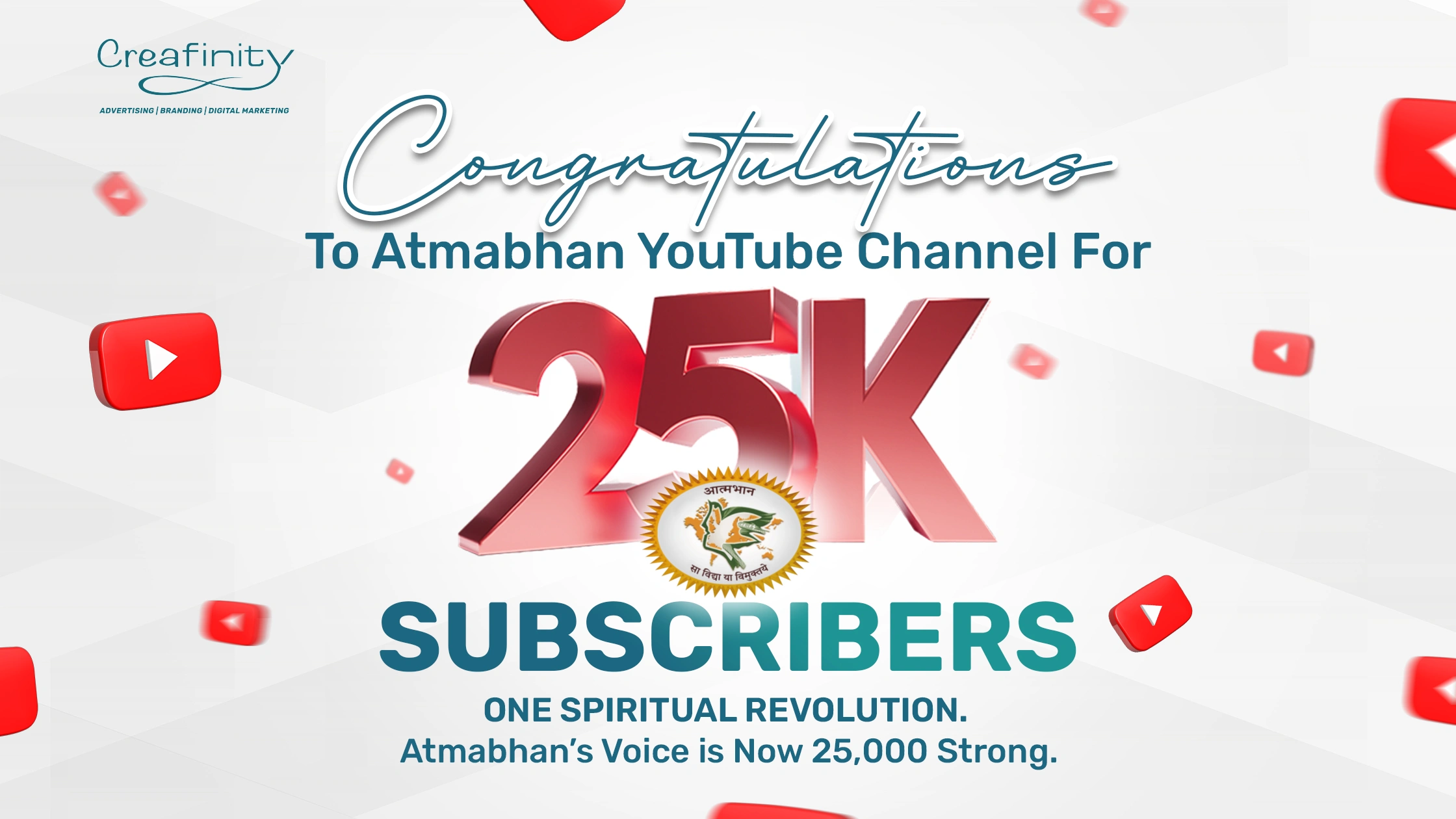 Atmabhan Hits 25K Subscribers on YouTube!