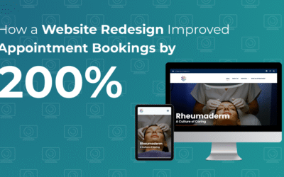 How a Website Redesign Improved Appointment Bookings by 200%