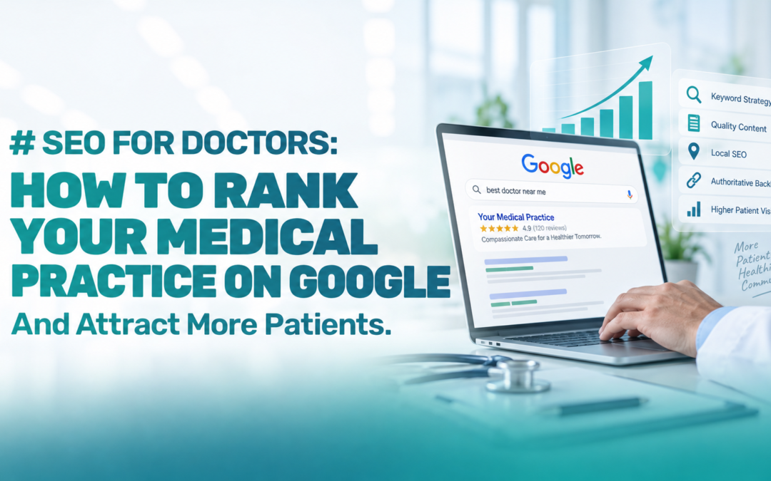 SEO for Doctors: How to Rank Your Medical Practice on Google and Attract More Patients